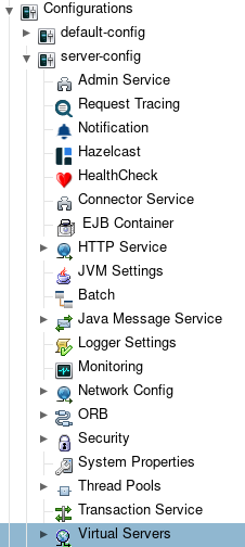 Configuration Page Location